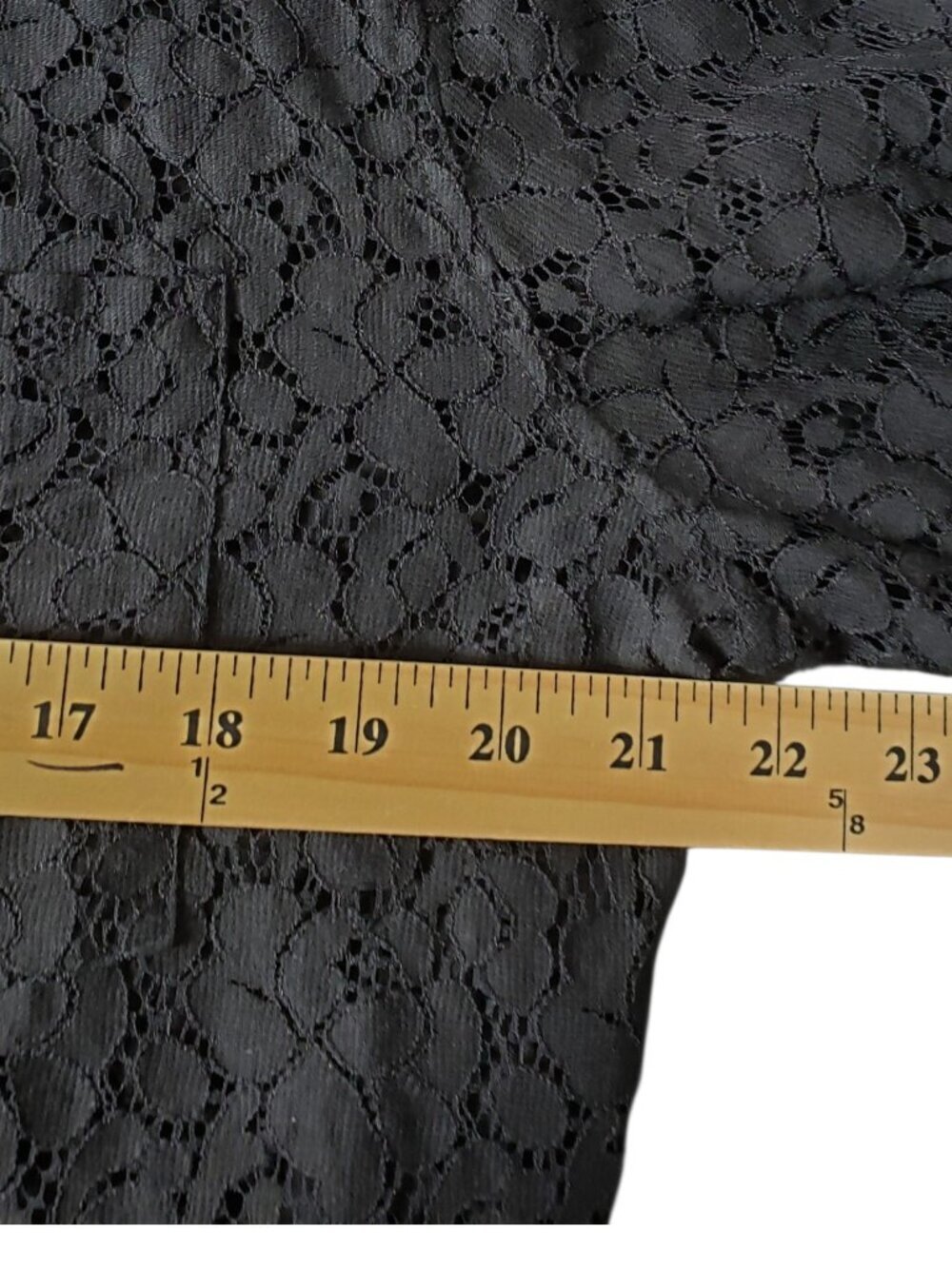 Calvin Klein Womens Lace Button-Up Shirt  Black Large - Picture 5 of 10
